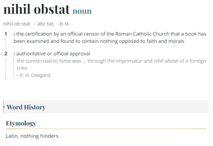 2024-08-07 22_27_07-Nihil obstat Definition & Meaning - Merriam-Webster.png